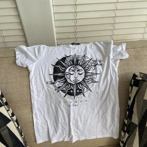 New Look sun/moon t shirt